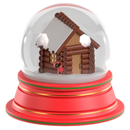 Globo de nieve  3D Icon