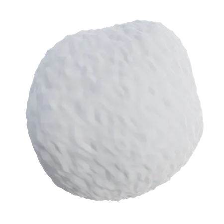 Bola de nieve  3D Icon