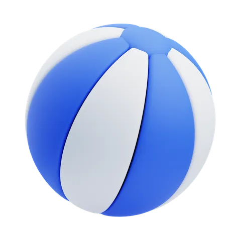 Bola de praia  3D Icon