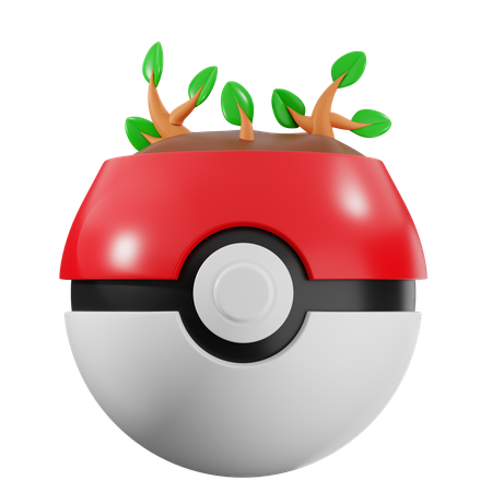 Bola de semillas de plantas  3D Icon