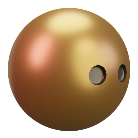 Bola de squash  3D Icon