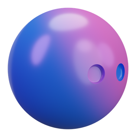 Bola de squash  3D Icon