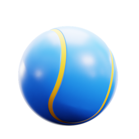 Bola de tênis  3D Icon