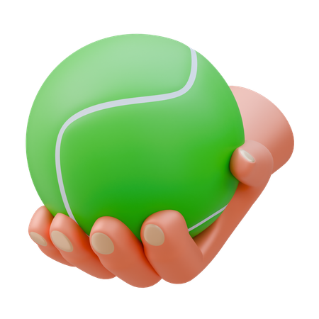 Bola de tênis  3D Icon