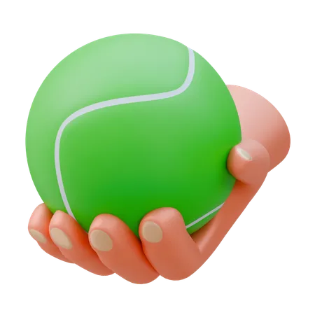 Bola de tênis  3D Icon