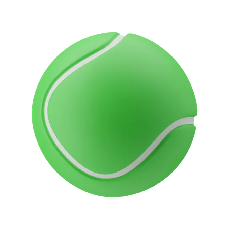 Bola de tênis  3D Illustration
