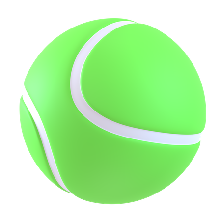 Bola de tênis  3D Icon