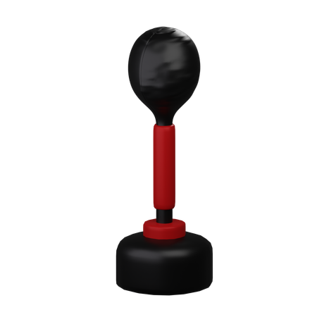 Bola de velocidade em pé  3D Icon