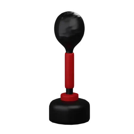 Bola de velocidade em pé  3D Icon