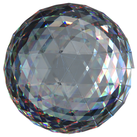 Bola de cristal  3D Icon