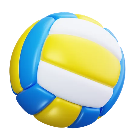 Bola de vôlei  3D Icon