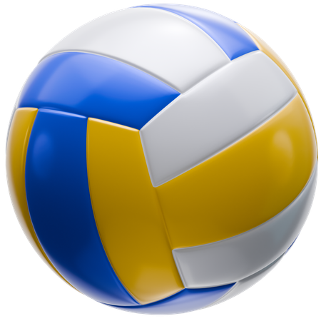 Bola de vôlei  3D Icon