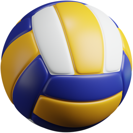 Bola de vôlei  3D Icon