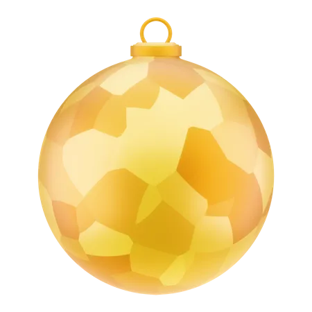 Bola de decoração de natal  3D Icon