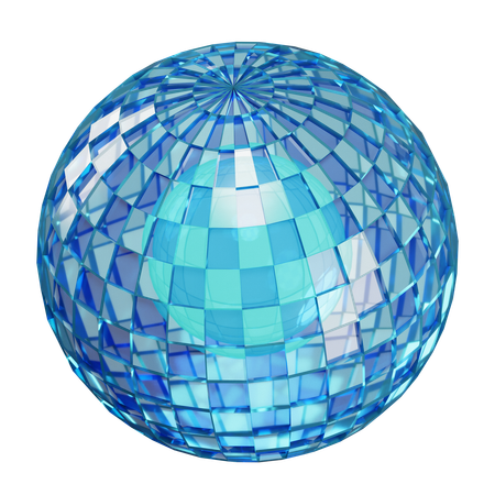 Bola de disco  3D Icon