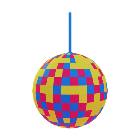 Bola de disco  3D Icon