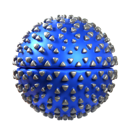 Forma abstracta de bola  3D Icon