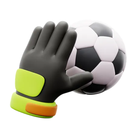 Bola de goleiro  3D Icon