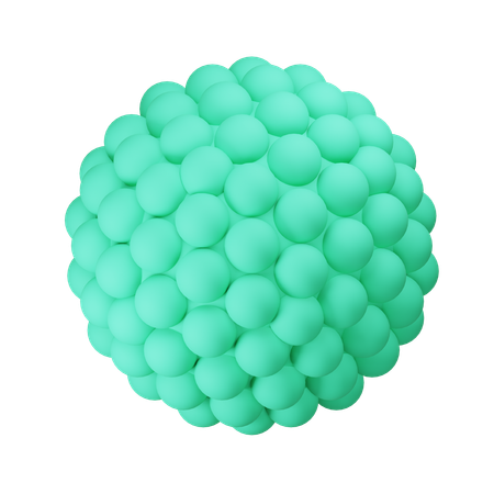 Bola magnética  3D Icon