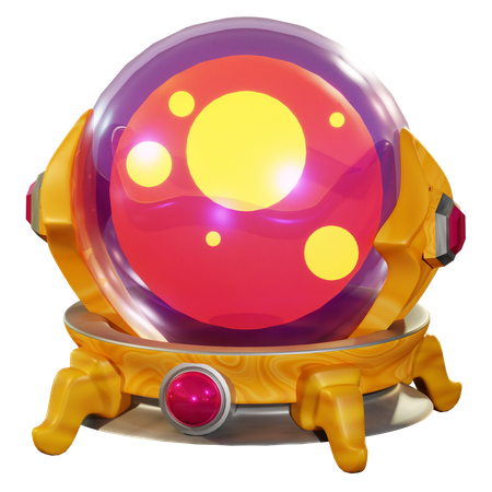 Bola mágica  3D Icon