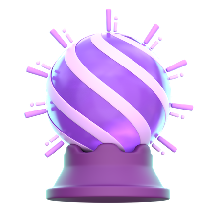 Bola mágica  3D Icon