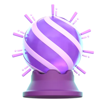 Bola mágica  3D Icon