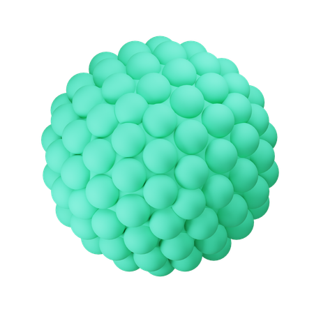 Bola magnética  3D Icon