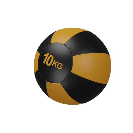 Bola medicinal  3D Icon