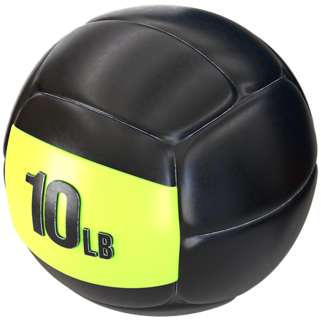 Bola medicinal  3D Icon