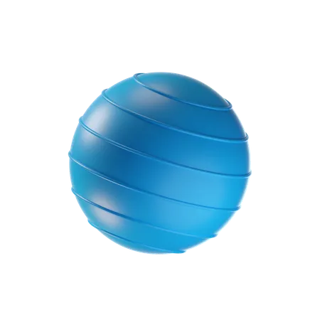 Bola de pilates  3D Icon