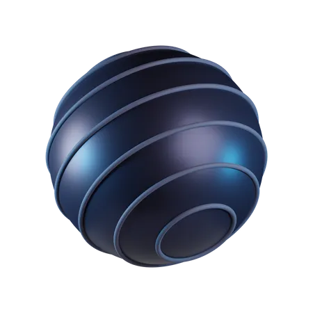 Bola de pilates  3D Icon