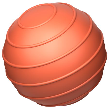 Bola de pilates  3D Icon