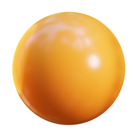 Bola de tênis de mesa  3D Icon