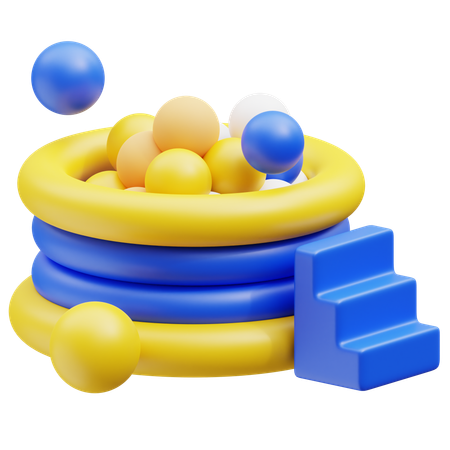 Bolas de colores  3D Icon