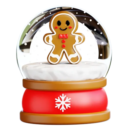 Bolas de nieve de invierno  3D Icon