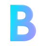 3d bold logo