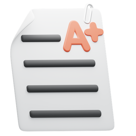 Boletim  3D Icon