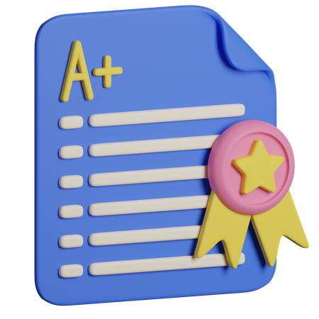 Boletim  3D Icon