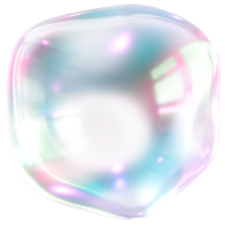 Bolha  3D Icon