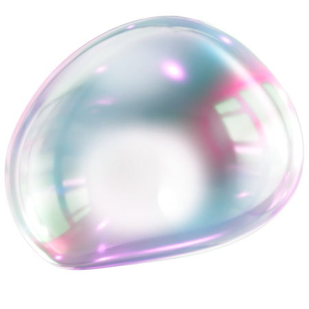 Bolha  3D Icon