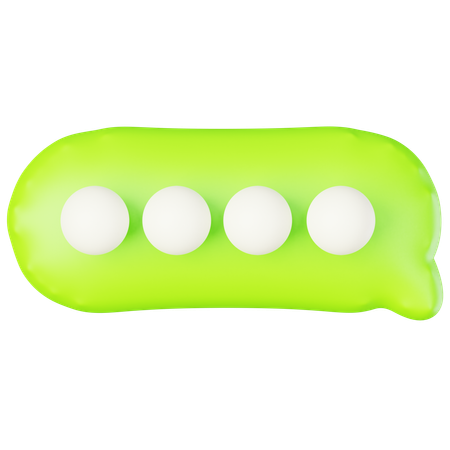 Bolha de bate-papo  3D Icon