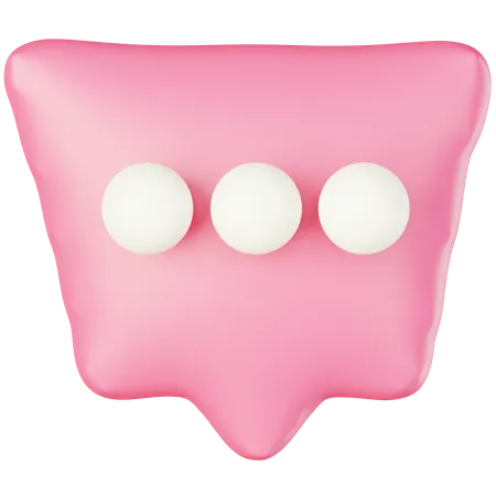 Bolha de bate-papo  3D Icon