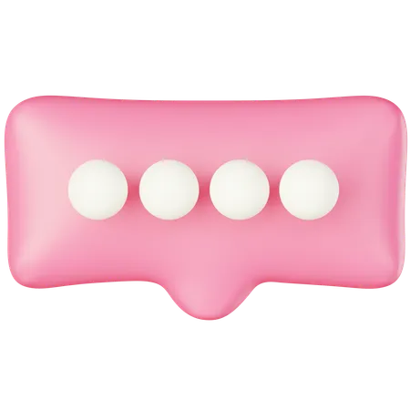 Bolha de bate-papo  3D Icon