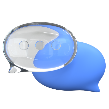 Bolha de bate-papo  3D Icon