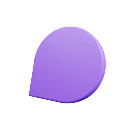 Bolha de bate-papo  3D Icon