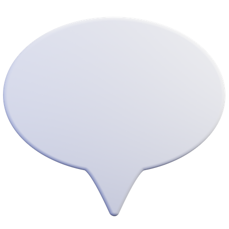 Bolha de bate-papo  3D Icon