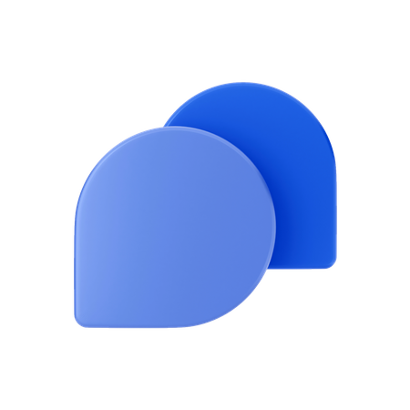 Bolha de bate-papo  3D Icon