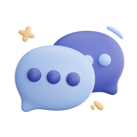 Bolha de bate-papo  3D Icon