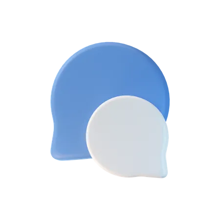 Bolha de bate-papo  3D Icon