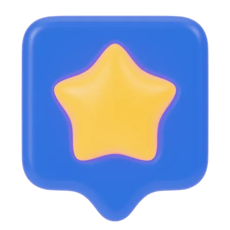 Bolha de estrelas  3D Icon